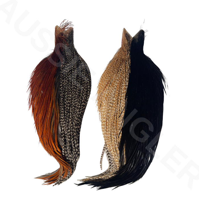 Whiting Farms Introductory Hackle Pack - Four 1/2 Capes