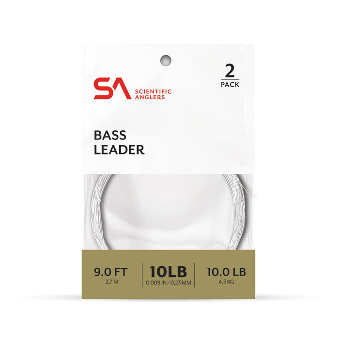 Scientific Anglers Bass Leader 2 Pack