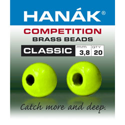 Hanak Competition Brass Beads Classic Fluo+