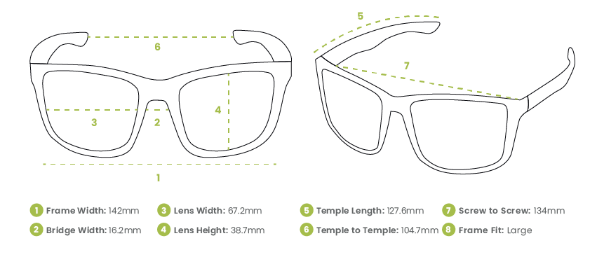 Spotters Cristo Gloss Black Frame Xtreme Lens