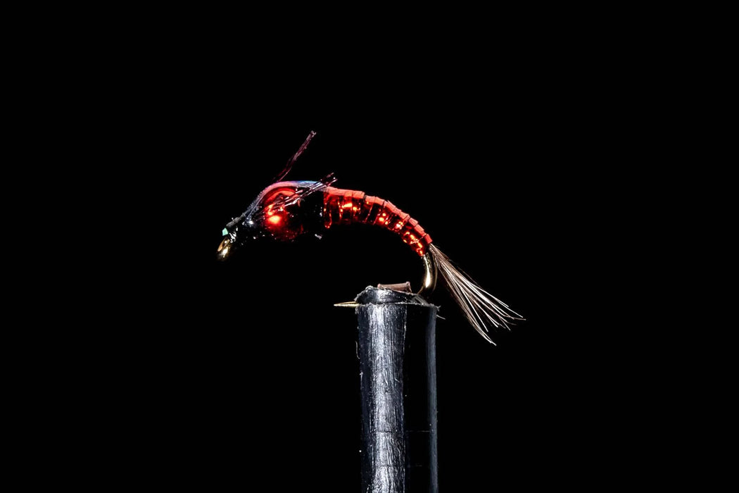 Manic Deep Drop Mayfly Red #16
