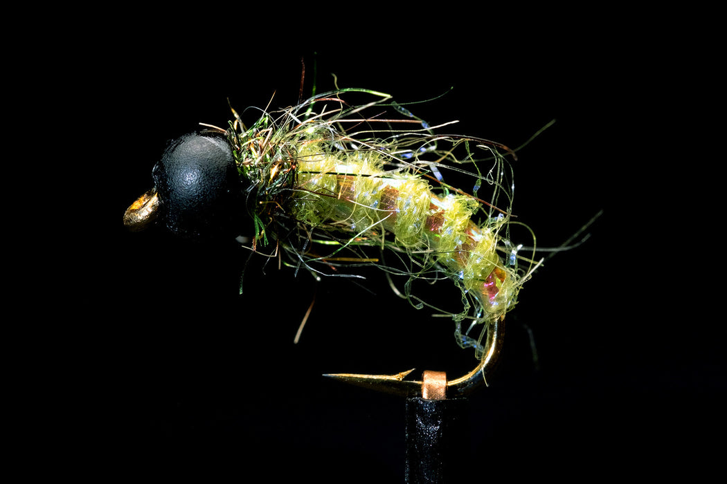 Manic Flash Caddis Green