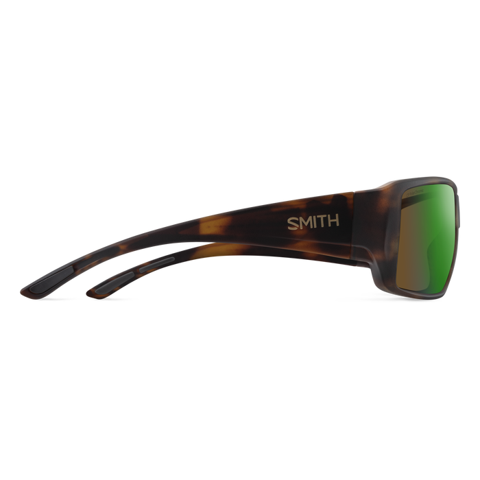 Smith Optics Guides Choice XL Matte Tortoise | ChromaPop Glass Polarchromic Brown Green Mirror