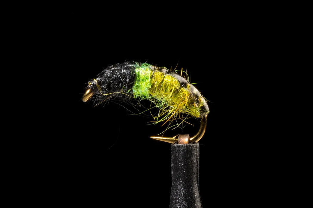 Manic Hot Spot Czech Nymph Caddis Olive
