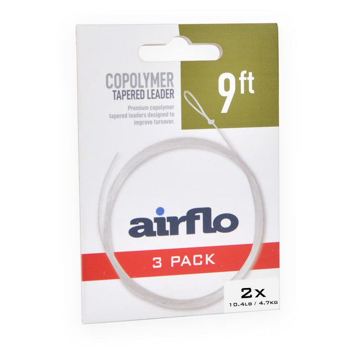 Airflo Tactical Tapered Leader 3 Pack