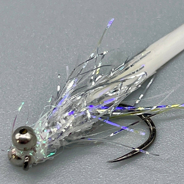 Upavon Metallic UV Straggle Hackle 8mm