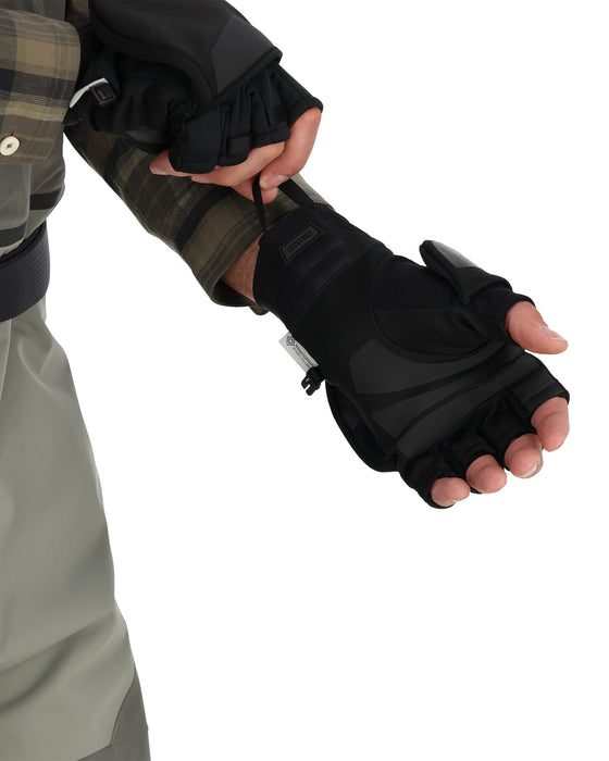 Simms Windstopper Foldover Mitt Black