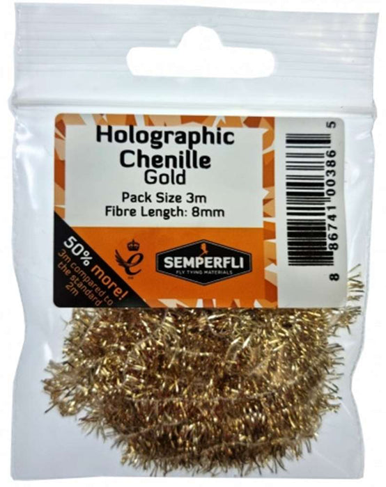 Semperfli Metallic Tinsel Chenille 8mm