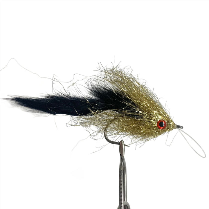 Pisces Barra Bunny Sparkle Flies #4/0
