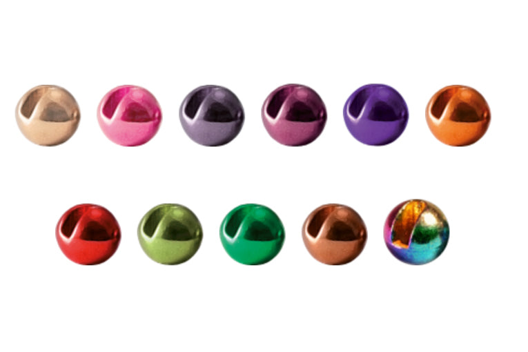 Hanak Competition Slotted Tungsten Beads Metallic