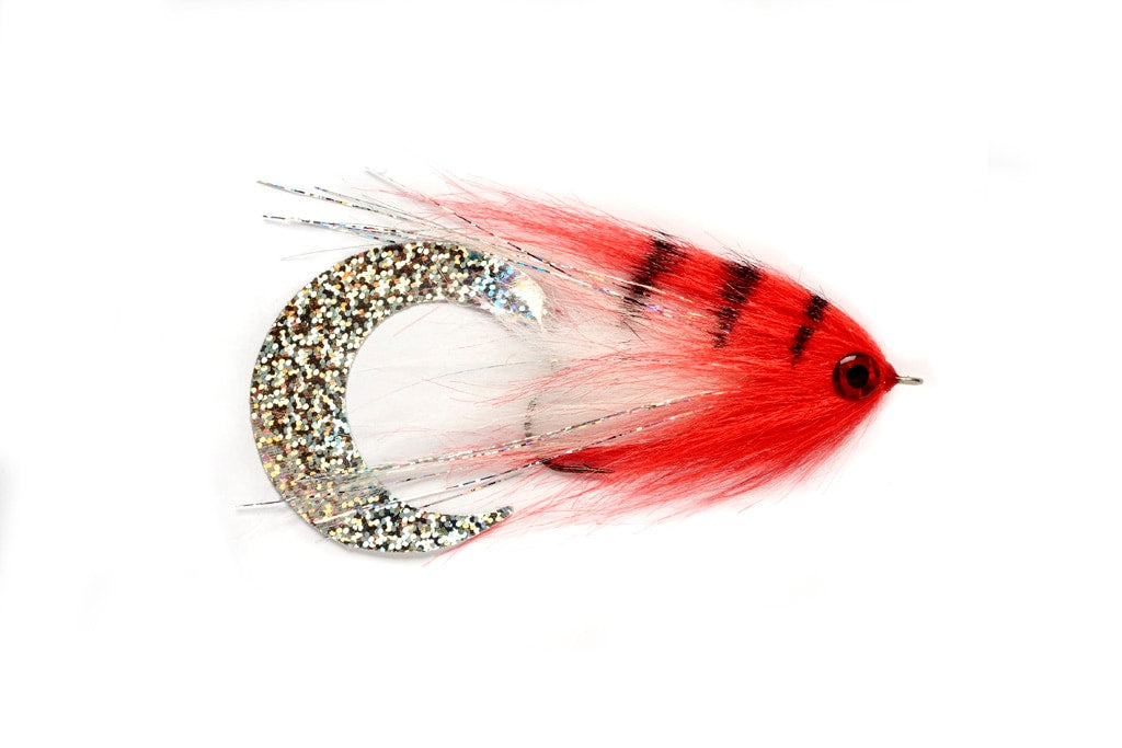 Fulling Mill Paolos Wiggle Tail White & Red #6
