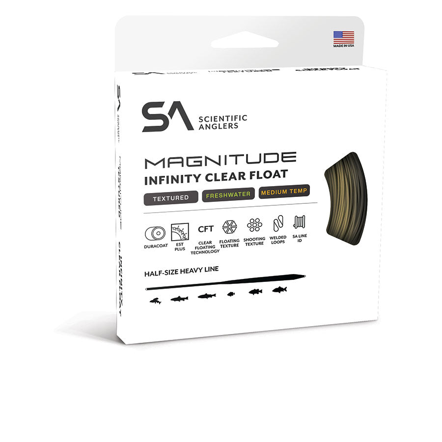 Scientific Anglers Magnitude Textured Infinity Clear Float Head ...