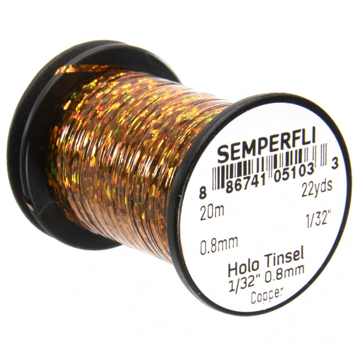 Semperfli Holographic Tinsel 1/32" (Medium)
