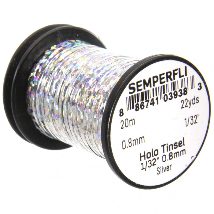 Semperfli Holographic Tinsel 1/32" (Medium)