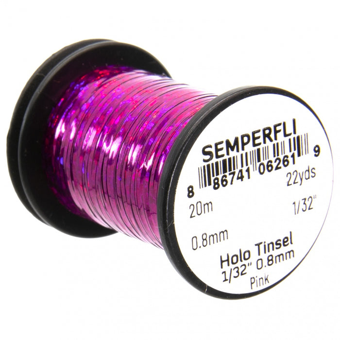 Semperfli Holographic Tinsel 1/32" (Medium)