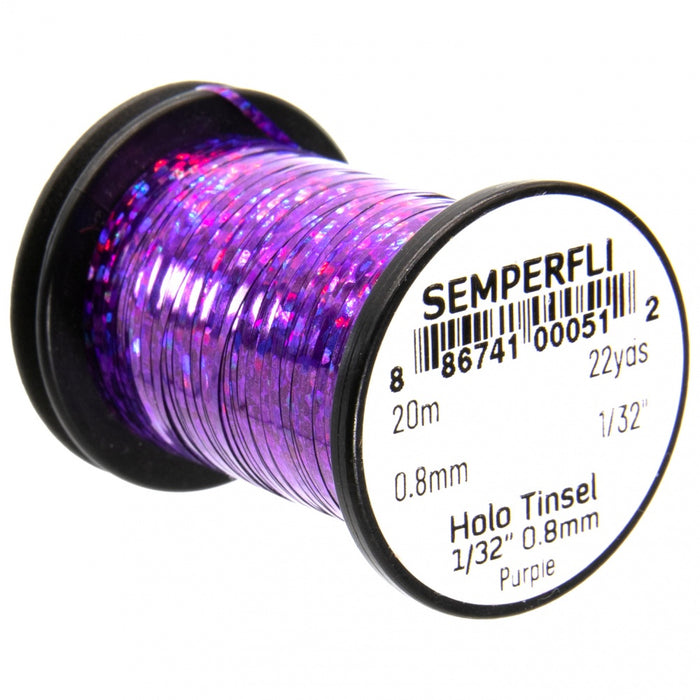 Semperfli Holographic Tinsel 1/32" (Medium)