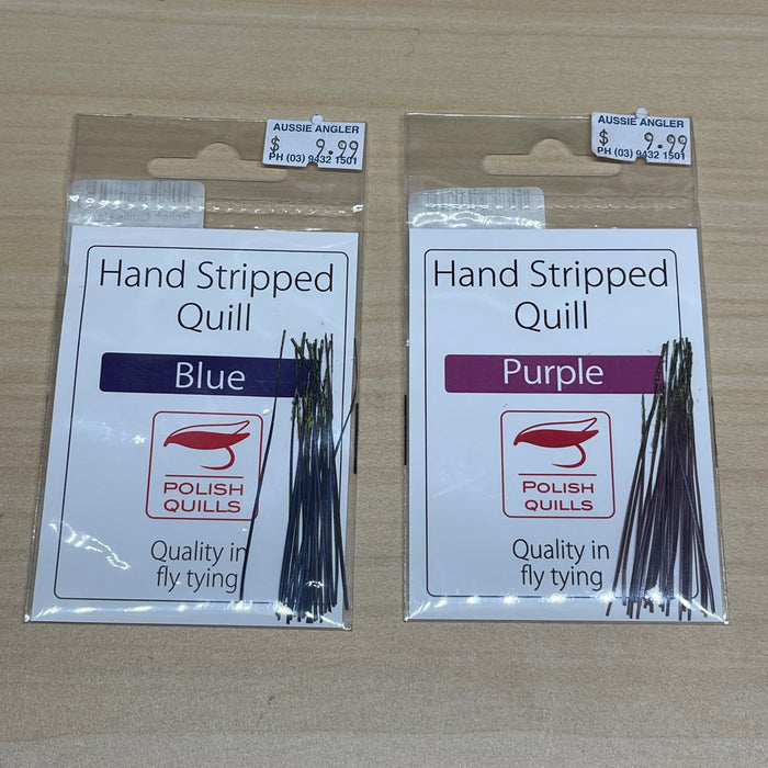 Polish Quills Hand Stripped Quills