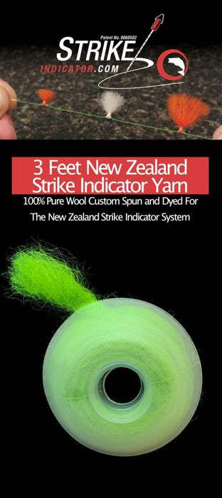 New Zealand Strike Indicator Wool Yarn