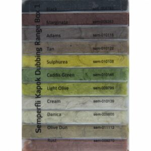 Semperfli Kapok Dry Fly Dubbing full selection