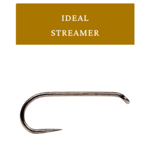 partridge ideal streamer barbless hook