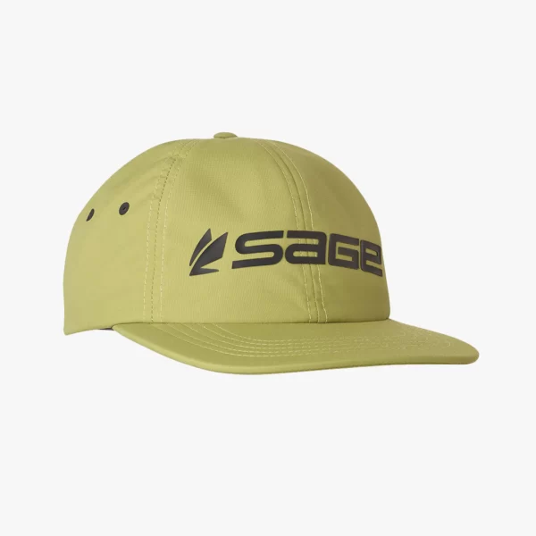 sage relaxed nylon hat