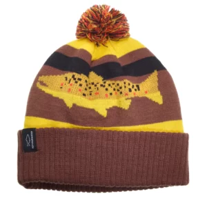Rep Your Water Digs Brown Knit Beanie