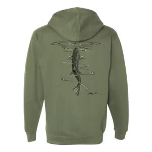 Rep Your Water Rising Brookie Zipped Eco-Hoody