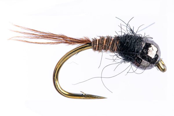 category 3 hoover Black Tungsten Bead fly